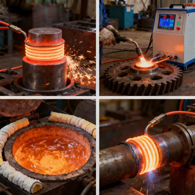 High Frequency Electromagnetic Induction Heating Generator for Steel Bar in Metal & Metallurgy Machinery