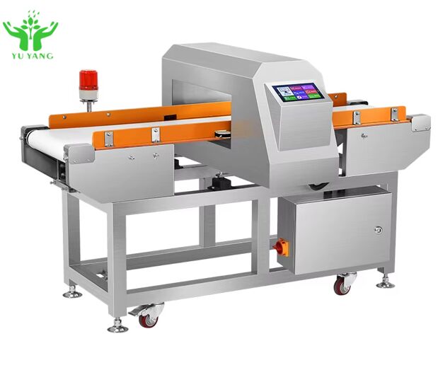 Compact Metal Detector Machine Conveyor 300mm High Sensitivity Auto Reject CE Factory