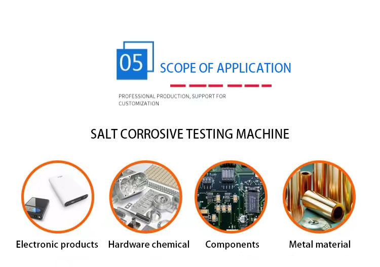 Electronic Laboratory Fog Tester Cyclic Corrosion Simulate Salt Spray Chamber ASTM Standard Air Usa for Lab Applications