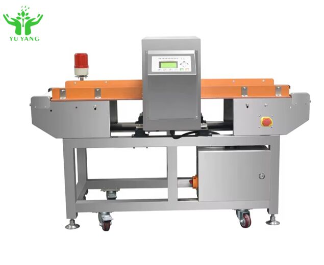 Industrial Metal Detector Machine 500mm Conveyor Auto Reject for Food Textile Pharmaceutical