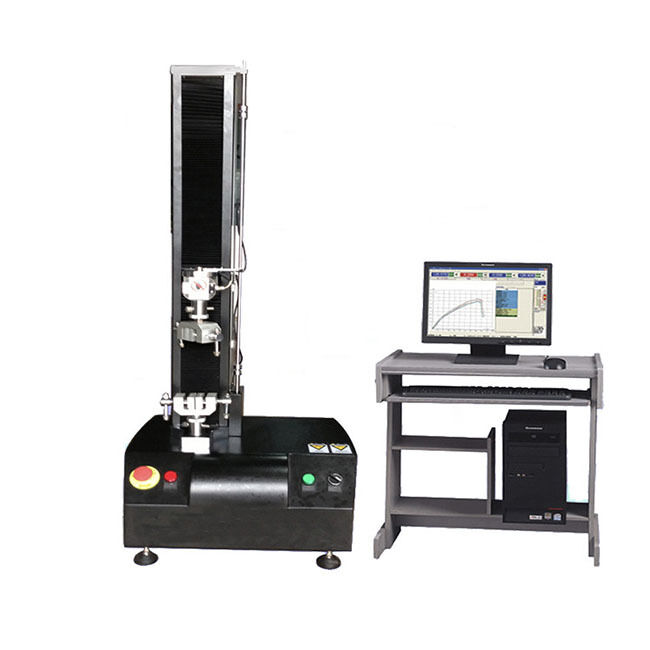 Rubber Tensile Testing Machine 10kN 20kN ASTM D412 ISO 37 for Silicone Rubber Elastomer