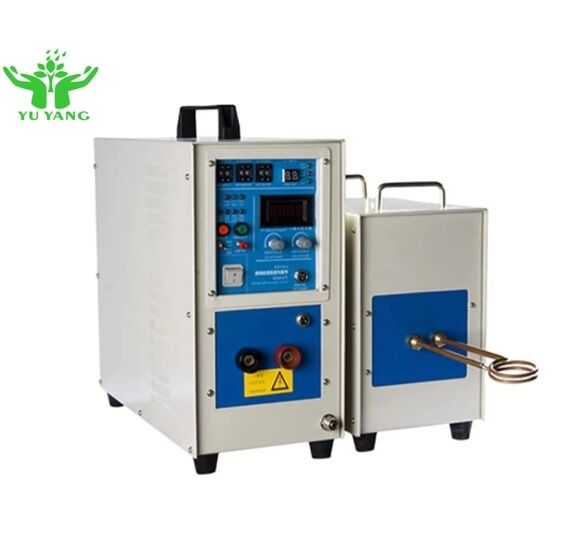YUYANG PLC Controlled IGBT Induction Heater 25kW 380V Eco-Friendly High Efficiency Metal Annealing Quenching Brazing Forging