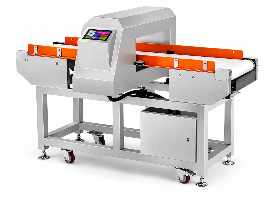 Automatic Industrial Metal Detector Machine for Food Processing Industry Conveyor Belt Metal Detection System
