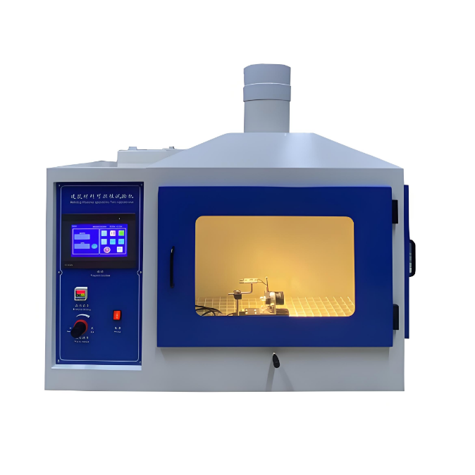 EN ISO 11925 Building Materials Ignitability Flammability Tester for Single Flame Source Test