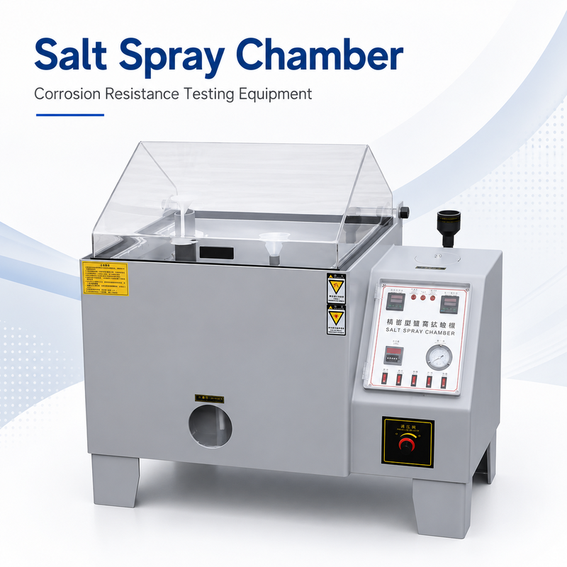 Salt Spray Chamber with Adjustable Test Time Wide Humidity Range and Precise Temperature Control