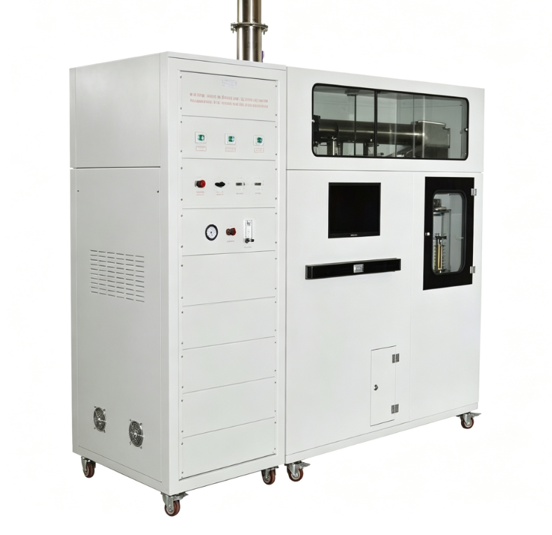 ISO 5660 Standard Cone Calorimeter Flammability Tester with 100 kW/m² Radiation Intensity and High-Precision Electronic Scale
