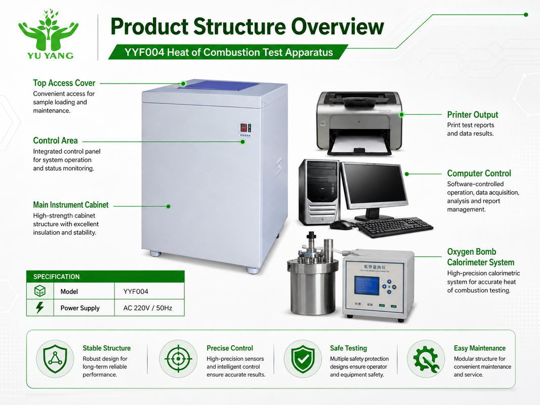 YYF004 Building Materials and Products Heat of Combustion Test Apparatus