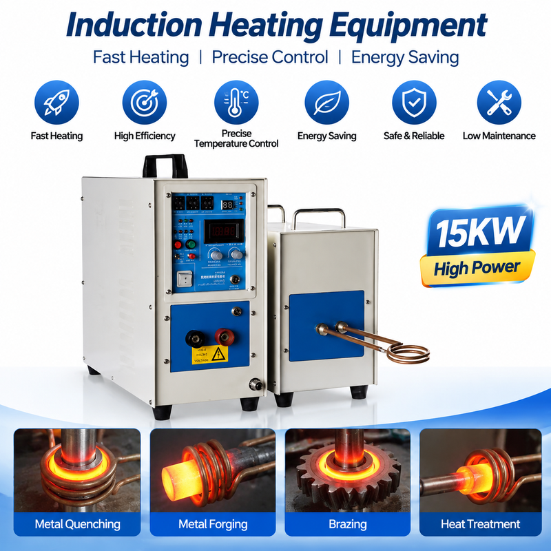 Customized 25KW High Frequency Induction Heater Machine for Metal Quenching Brazing and Welding