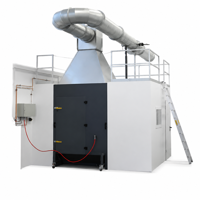 Professional SBI Fire Testing Equipment Building Products Reaction to Fire Test Apparatus GB/T 20284 EN 13823
