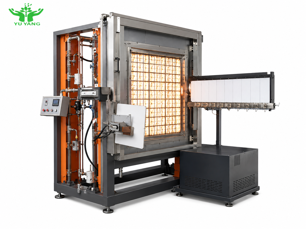 BS 476‑7 Compliant Surface Flame Spread Test Apparatus with 220V 50Hz Power and Propane or Natural Gas Combustion