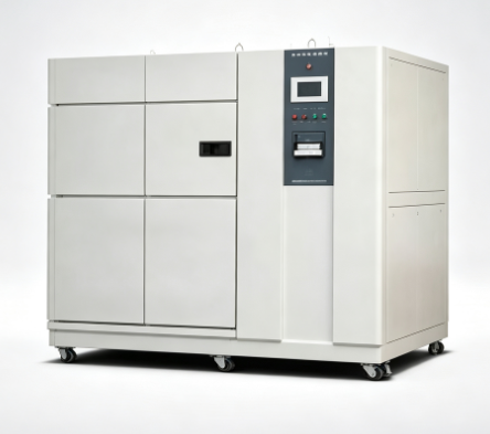 YYE-010 Stainless Steel Plate Environmental Test Chamber with PID and SSR Control and Two Chambers Design Thermal Shock Tester