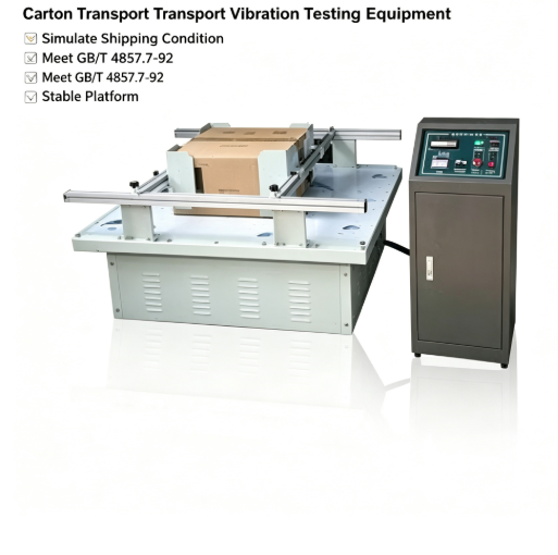 Rotary Vibration Test Table with 130*120 cm Testing Dimension 25.4MM Amplitude and 2-5 Hz Adjustable Frequency for Carton Packaging