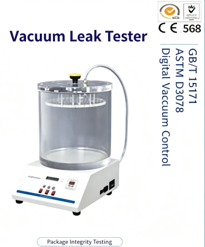 Digital Preset Design Sealed Package Leak Detector with Automatic Compensation and Microcomputer Controlled for Flexible Package Testing