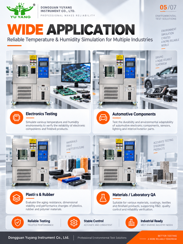 High Precision Constant Temperature And Humidity Test Chamber, Laboratory Temperature Humidity Testing Equipment