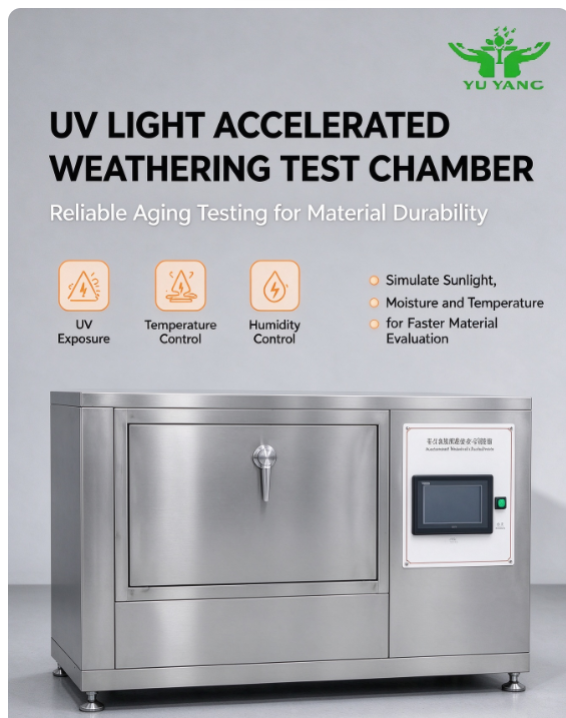 Desktop UV Environmental Chamber | Climate Test Chamber with UV Light | Benchtop Accelerated Weathering Tester