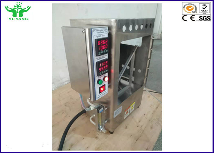 CPSC 16 CFR Part 1611 SPI Flammability Tester Vinyl Plastic Film AC 220V 50Hz 3A