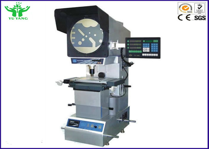 10x 20x 50x 100x Optical Digital Profile Projector Vertical Measure For Wire And Cable
