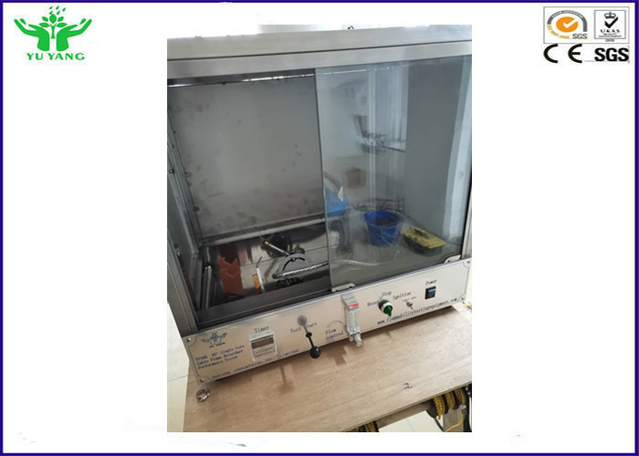 45° Single Core Cable Flammability Testing Equipment GB/T 25085 0.1 L ~ 1 L / Min