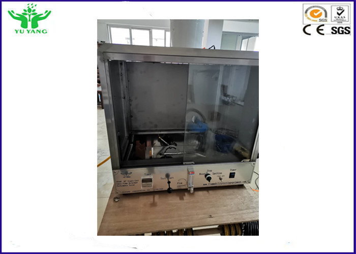 45° Single Core Cable Flammability Testing Equipment GB/T 25085 0.1 L ~ 1 L / Min