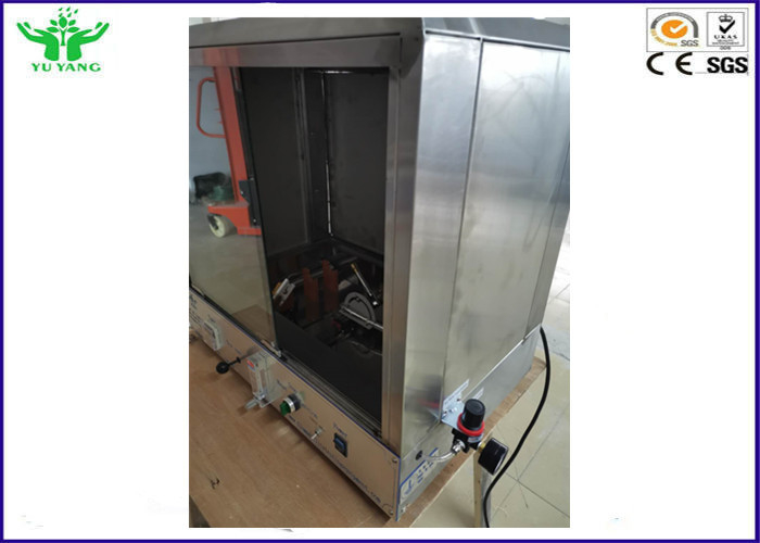 45° Single Core Cable Flammability Testing Equipment GB/T 25085 0.1 L ~ 1 L / Min