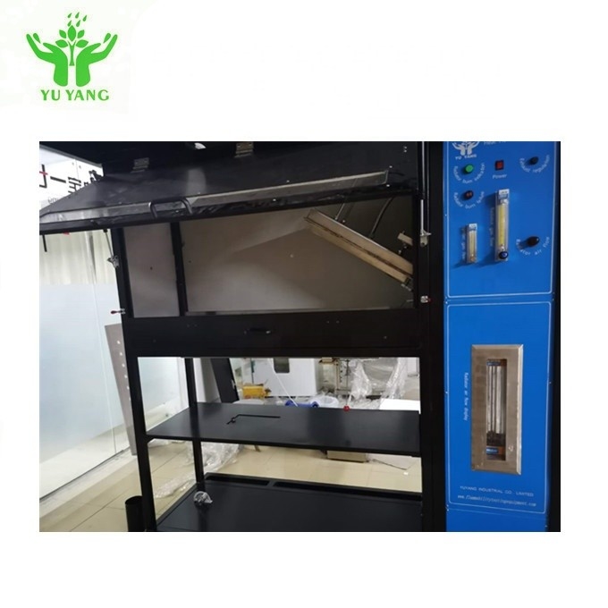 ASTM E648 Flame Retardant Test , 120mm Flooring Radiant Heat Flux Fire Testing Equipment