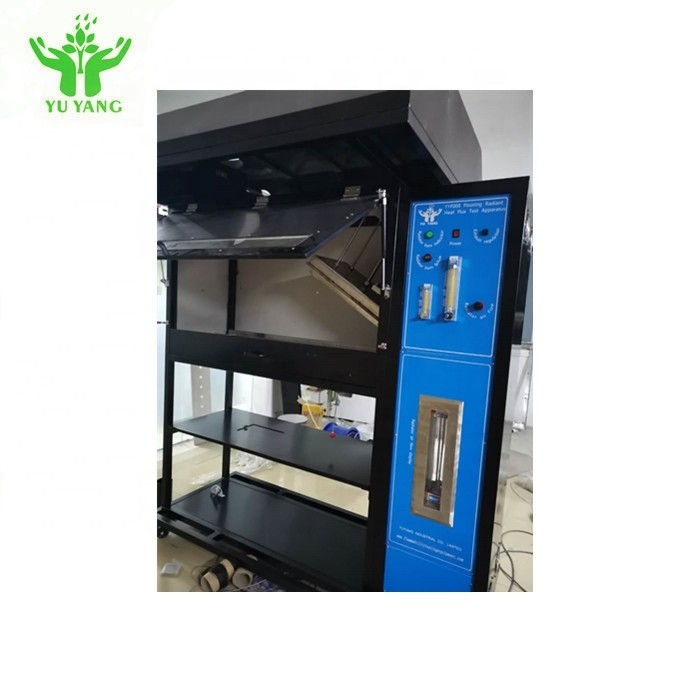 ASTM E648 Flame Retardant Test , 120mm Flooring Radiant Heat Flux Fire Testing Equipment