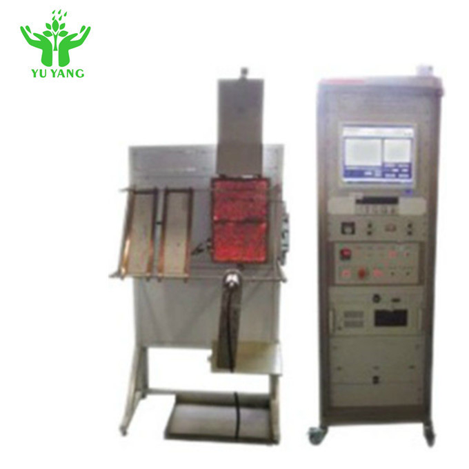 ASTM E162 Vertical Flammability Test , 180-230C Radiant Panel Flammability Test In Textile