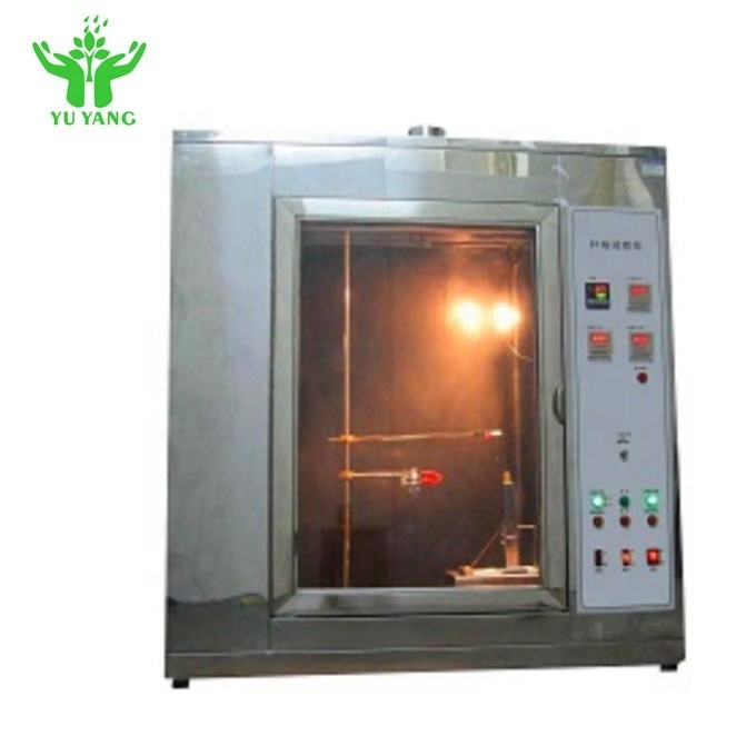 Stainless Steel Needle Flame Test Apparatus , YUYANG 0.5m3 Flammability Test Chamber