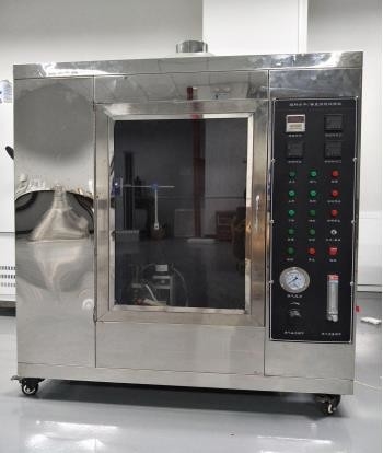 UL 94 Horizontal And Vertical Burner Test Chamber With Fully Adjustable Supports