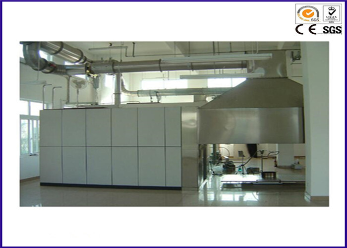 0-5 Degree ISO9705 EN14390 corner fire tester for Fireproof Material Room