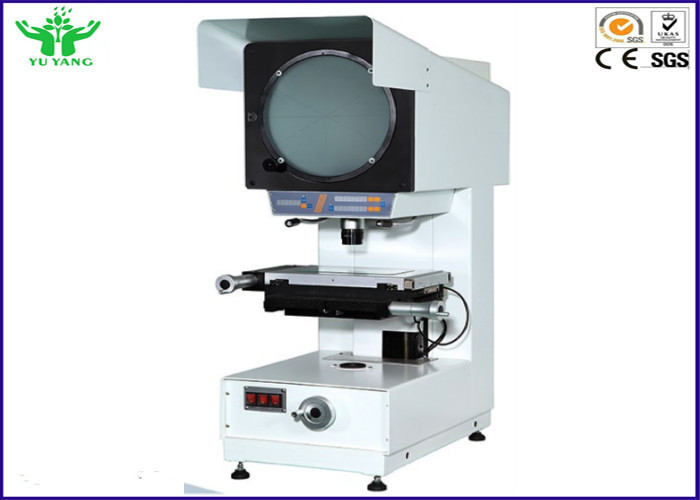 110V / 220V AC Vertical Profile Projector Rotation 360 Optical Measuring