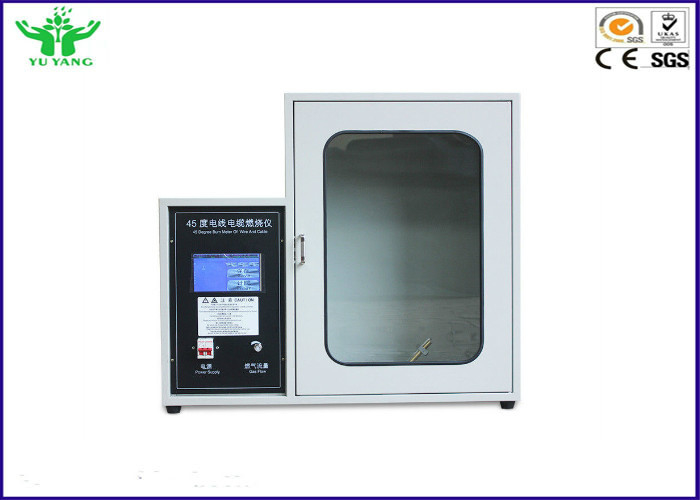 ISO 6722-1 Single Core Flammability Testing Machine For Cable Flame Retardant Performance