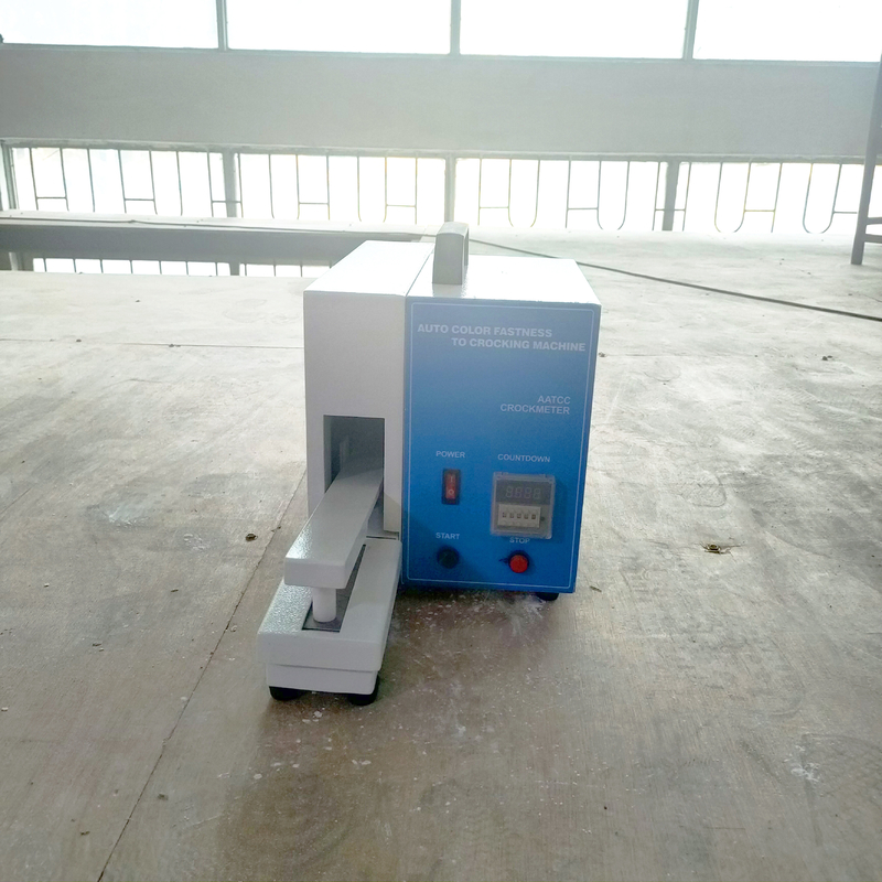 Fastness Rubbing Friction Electric Crocking Test Machine Decoloring Tester