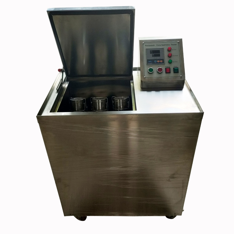 ISO105 AATCC 61 Rotawash Color Fastness Tester 1200ml Cup for Textile