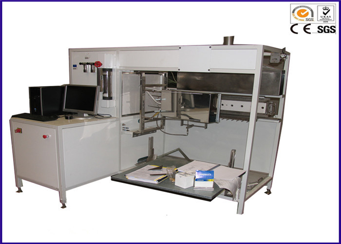 Material Fire Testing Testing Laboratory Building Material Fire Tester / Flame Test Equipment ISO 5658