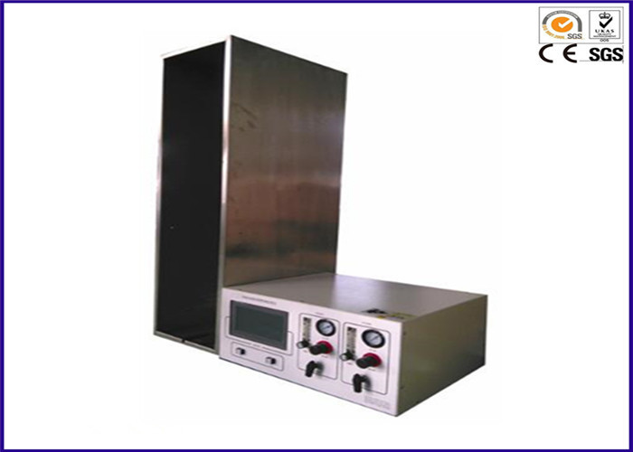 Single Cable And Wire Testing Equipment Vertical Flame Spread Tester