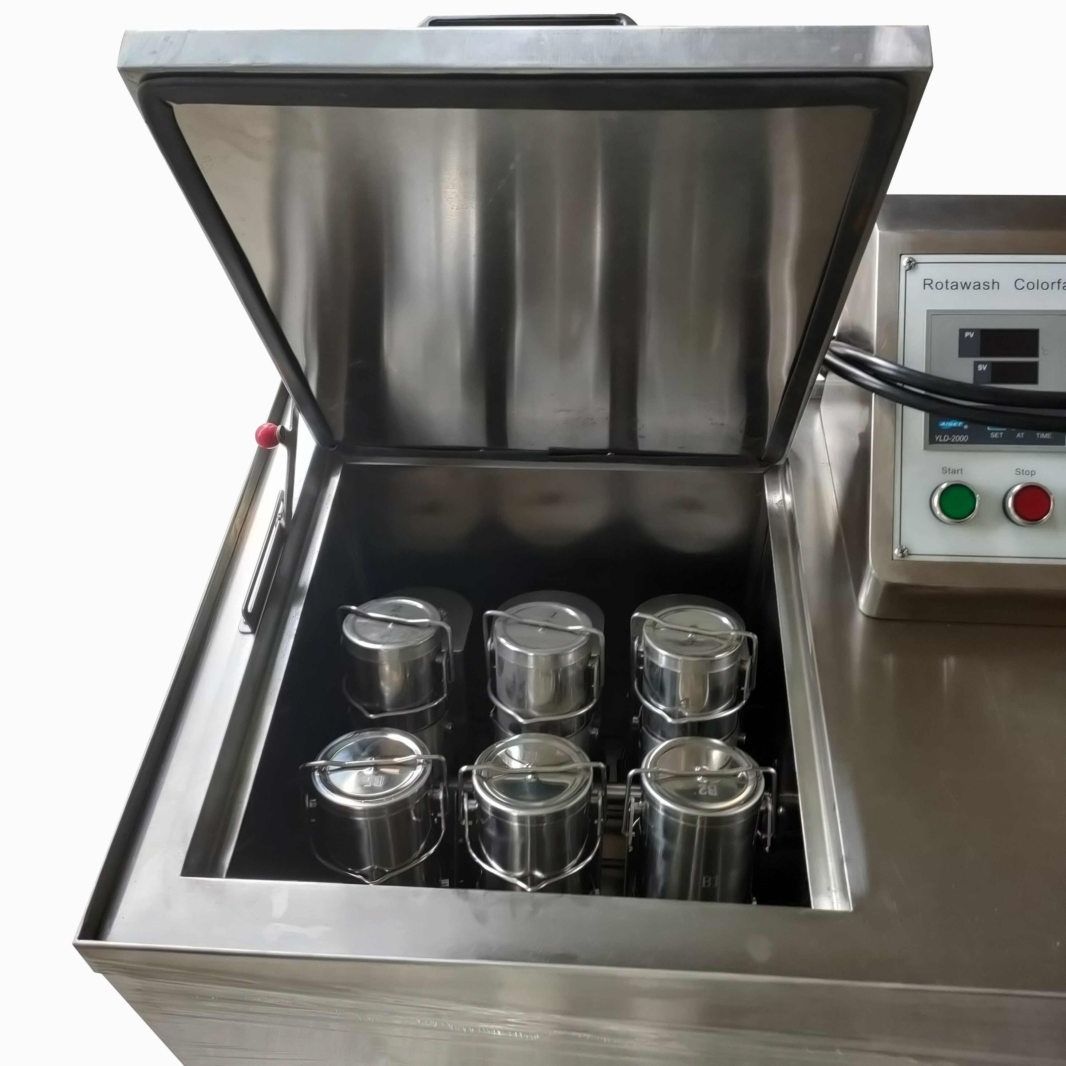 Lab Textile AATCC Washing Machine , Fabric Washing Fastness Tester