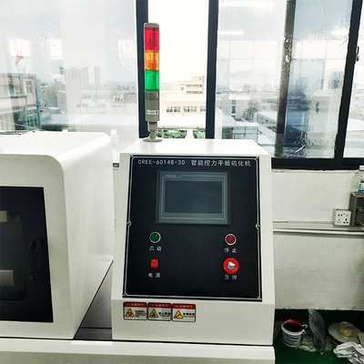 Double Layer Flat Vulcanizer Electric Heating And Water Cooling Small