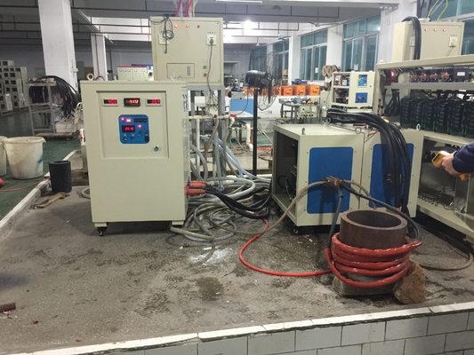 Portable Copper Pipe Welding Machine , 25KW 50A Induction Heating Machine
