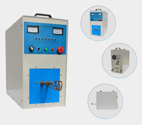 Operation of Air Conditioning Systems with High-Power Induction Heater for Brazing Copper and Brass Tubes