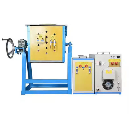 Electronic Stainless Steel Small Gold Smelting Furnace Induction