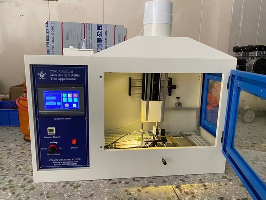ISO11925 Flammability Testing Furnace Equipment for Evaluating Building Materials' Fire Retardant Properties