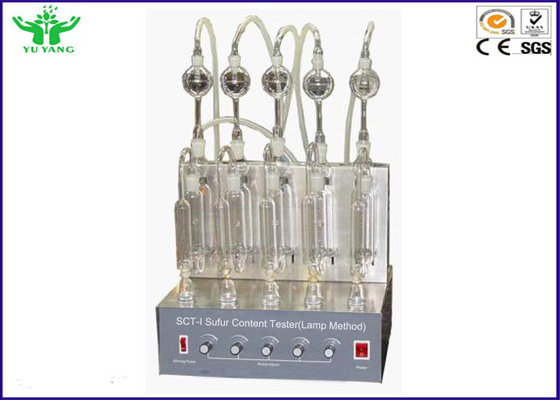 ASTM D1266 Oil Analysis Equipment Gasoline And Kerosene Sulfur Content Tester Lamp Method