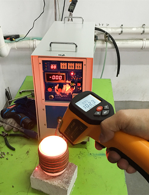 Portable Copper Pipe Welding Machine , 25KW 50A Induction Heating Machine